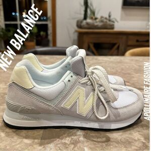 NEW BALANCE 574 WOMENS SNEAKERS IN NIMBUS CLOUD NEW SIZE 7.5